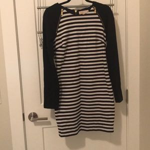 Black and White Michael Kors Sweater Dress